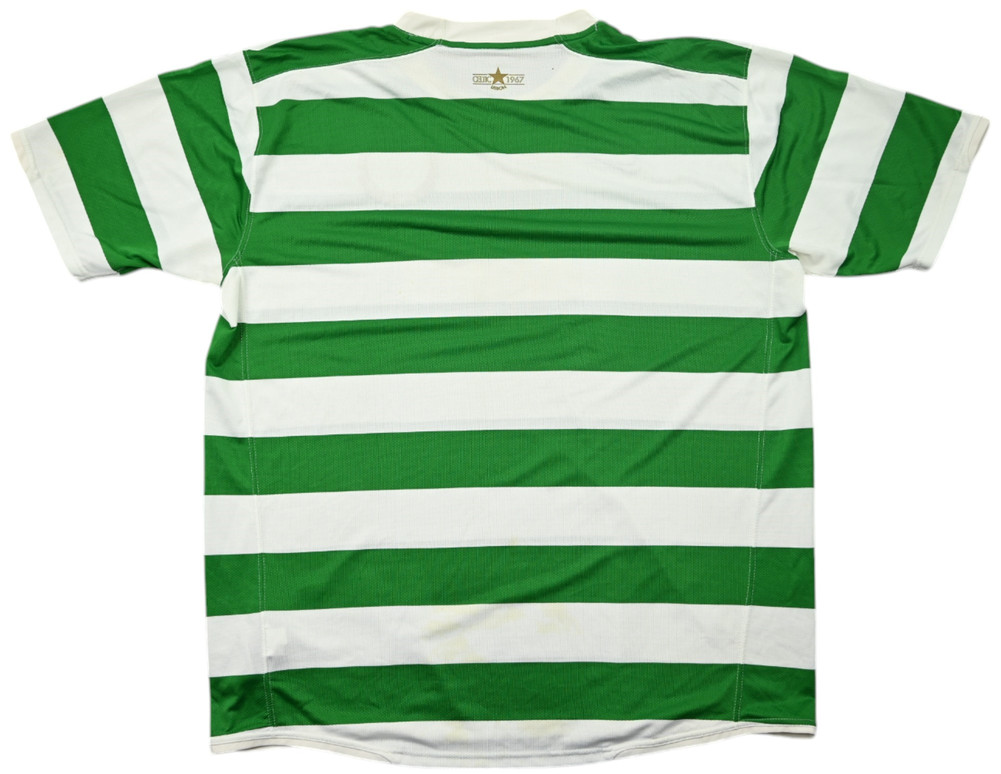 2007-08 CELTIC GLASGOW SHIRT 2XL
