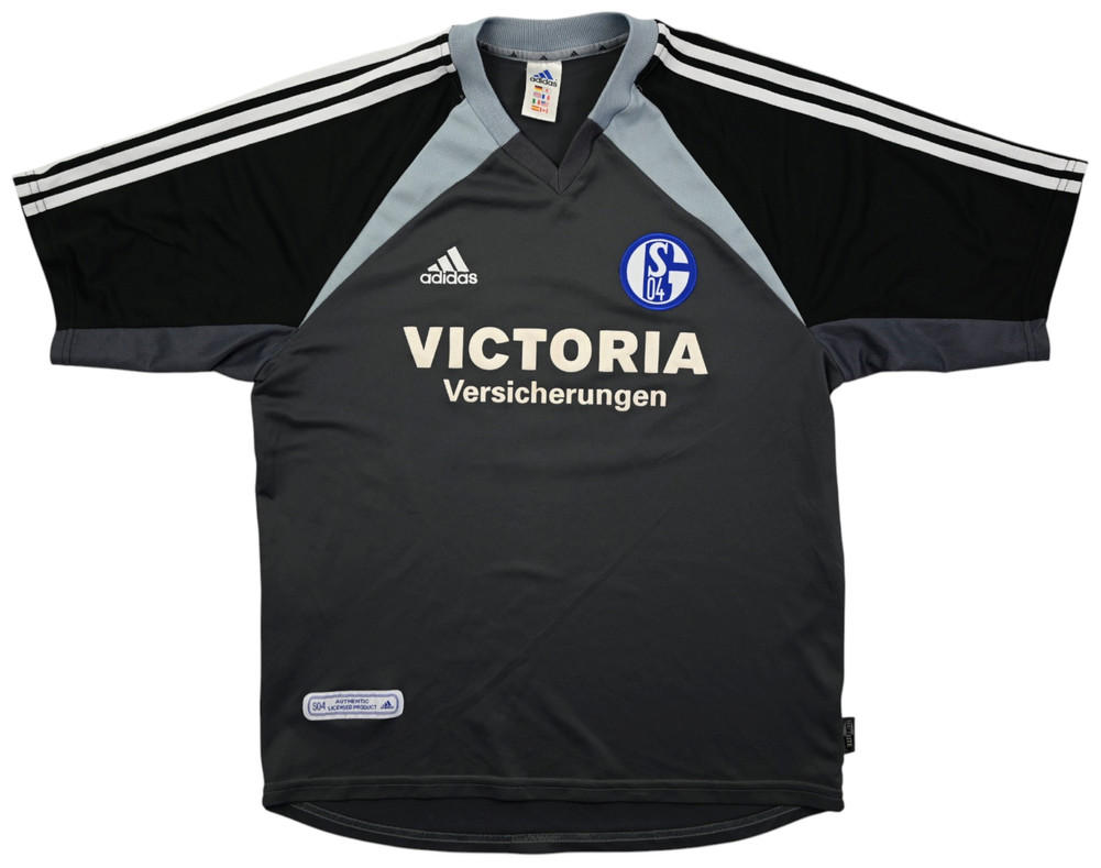 2001-02 SCHALKE *SAND* SHIRT L
