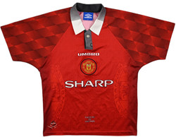 1996-98 MANCHESTER UNITE *SHERINGHAM* SHIRT M