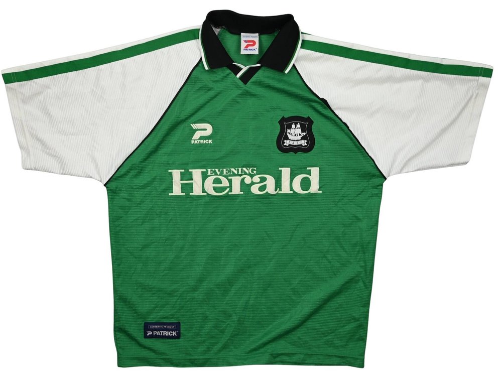 1999-00 PLYMOUTH ARGYLE SHIRT XL