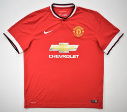 2014-15 MANCHESTER UNITED SHIRT XL