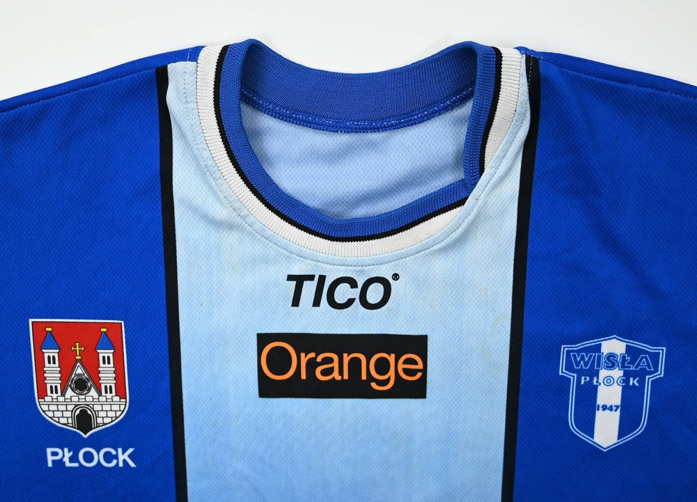 2005-06 WISLA PLOCK #12 MATCH ISSUE SHIRT XL