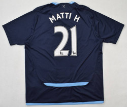2009-10 WEST HAM UNITED *MATTI H* SHIRT XL