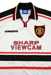 1997-99 MANCHESTER UNITED *BECKHAM* SHIRT L