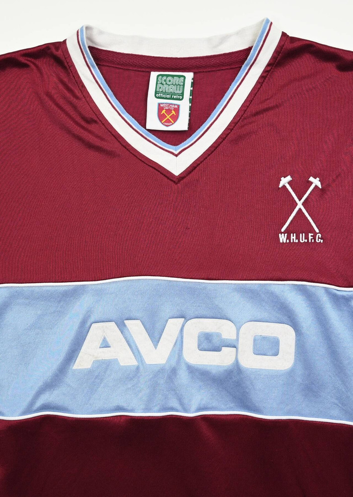1983-85 WEST HAM UNITED SHIRT M