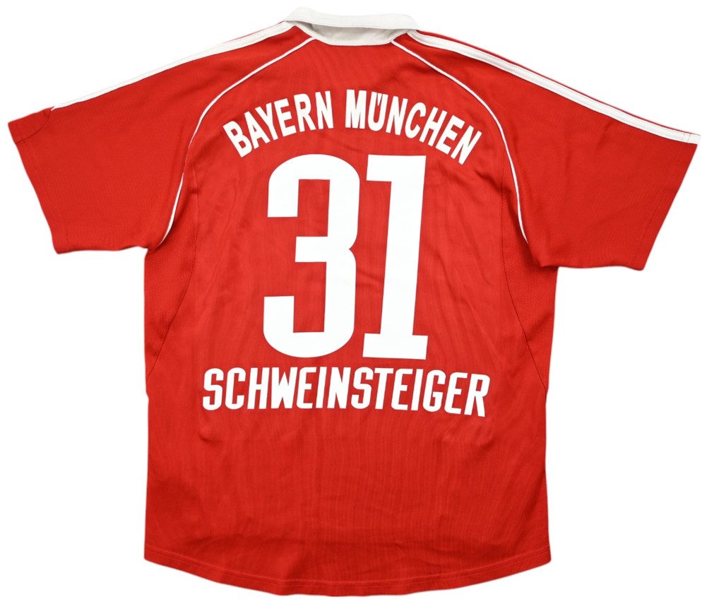 2006-07 BAYERN MUNCHEN *SCHWEINSTEIGER* KOSZULKA XL. BOYS/S