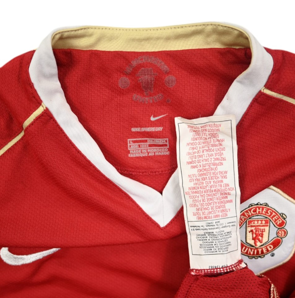 2006-07 MANCHESTER UNITED KOSZULKA L. BOYS