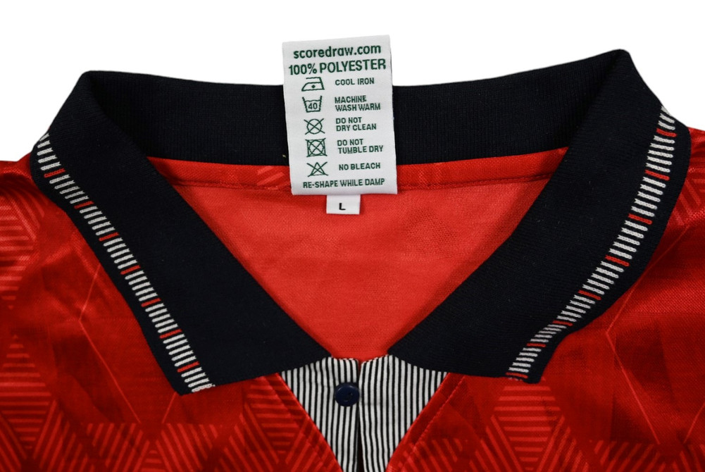 1990-92 ENGLAND SHIRT L