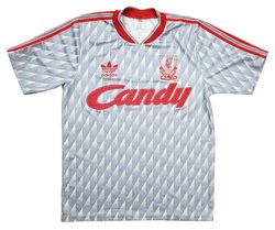 1989-91 LIVERPOOL SHIRT S