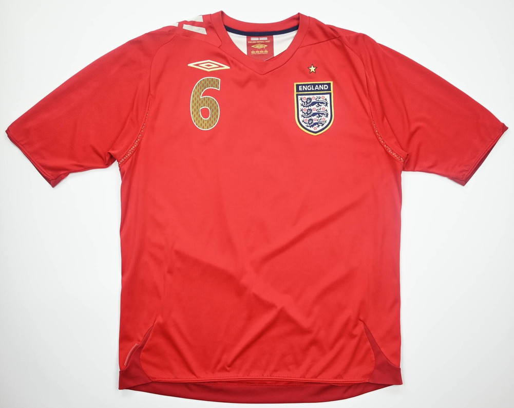 2006-08 ENGLAND *TERRY* KOSZULKA L