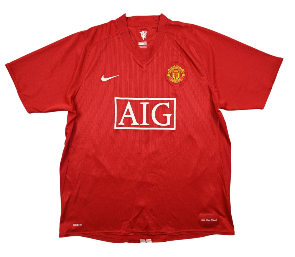 2007-09 MANCHESTER UNITED *RONALDO* SHIRT XL