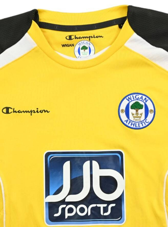 2008-09 WIGAN ATHLETIC GK LONGSLEEVE KOSZULKA L. BOYS