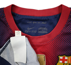 2012-13 FC BARCELONA *VESTERGAARD* SHIRT L
