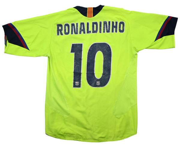 2005-06 BARCELONA *RONALDINHO* KOSZULKA M
