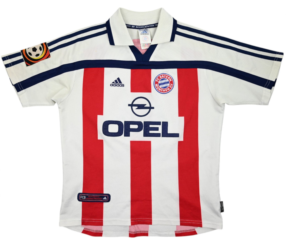 2000-01 BAYERN MUNCHEN *JANCKER* SHIRT XL. BOYS