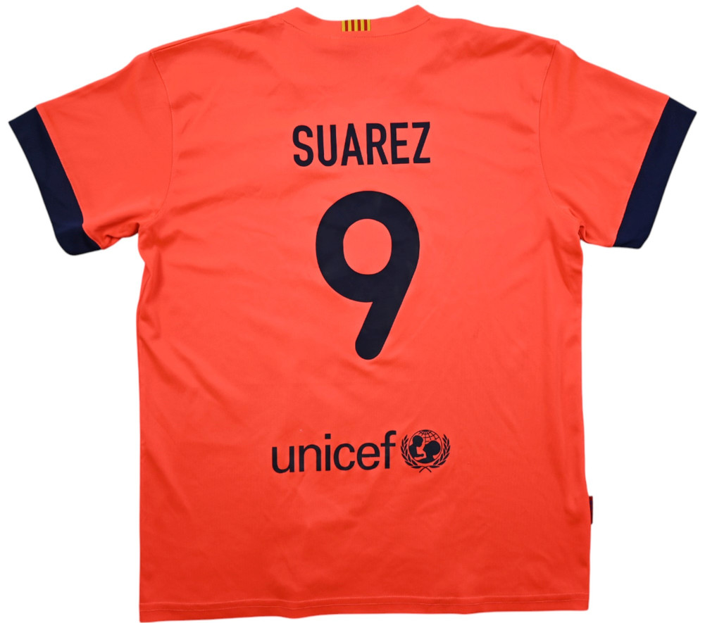 2014-15 BARCELONA *SUAREZ* SHIRT M