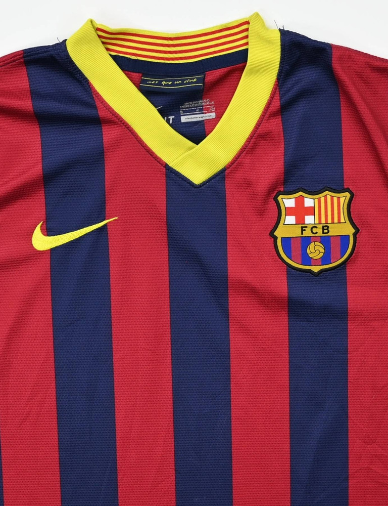 2013-14 FC BARCELONA SHIRT S