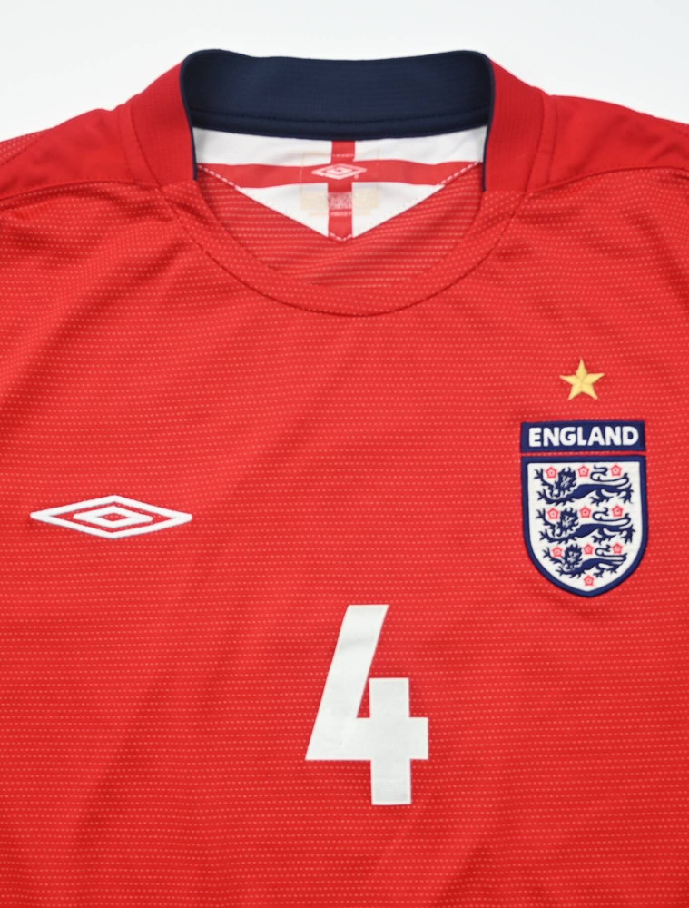 2004-06 ENGLAND *GERRARD* LONGSLEEVE L