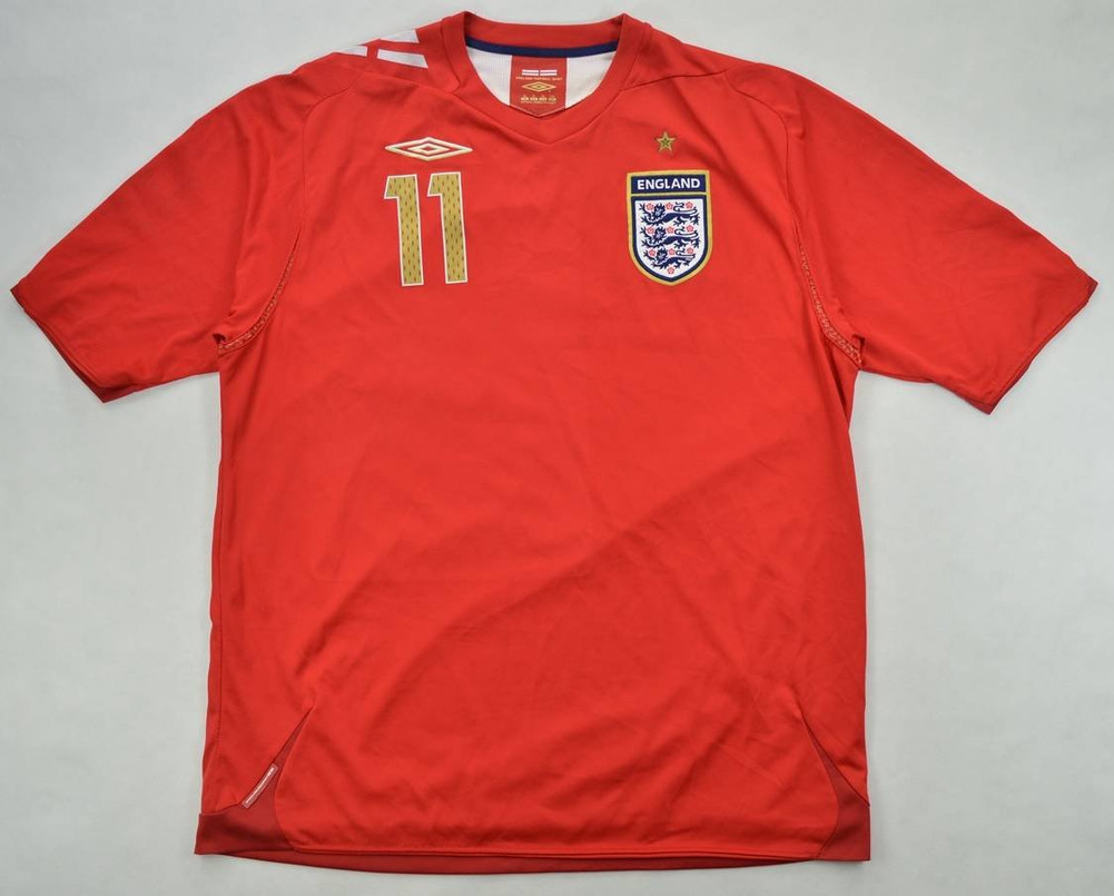 2006-08 ENGLAND *J.COLE* SHIRT XL