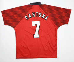 1996-98 MANCHESTER UNITED *CANTONA* SHIRT L
