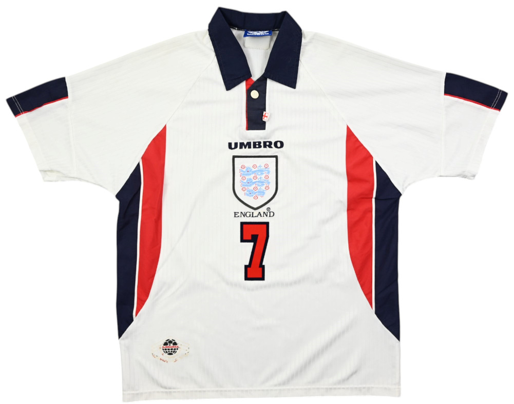 1997-98 ENGLAND *BECKHAM* KOSZULKA M