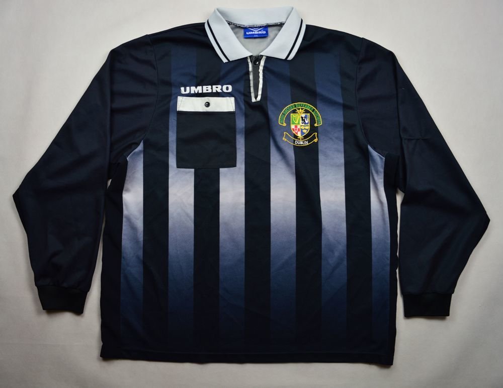 IRISH SOCCER REFEREES SOCIETY LONGSLEEVE SHIRT XXL