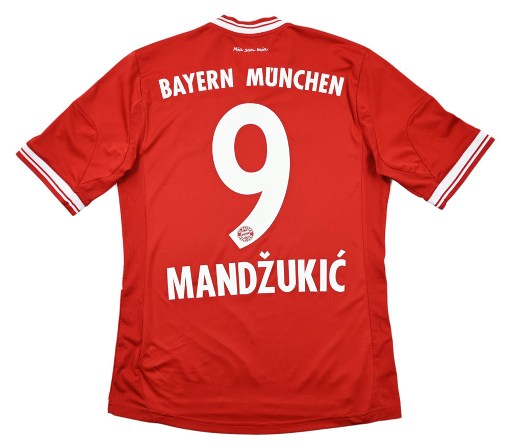2013-14 BAYERN MUNCHEN *MANDZUKIC* SHIRT S
