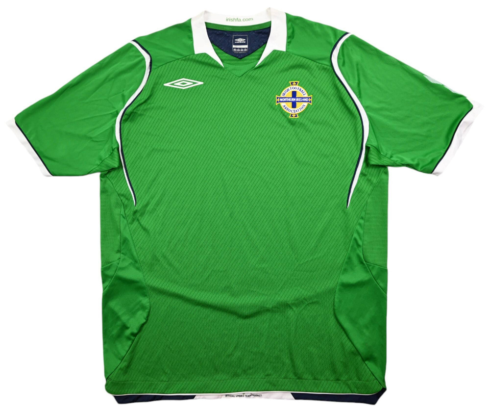 2008-09 NORTHERN IRELAND SHIRT XL