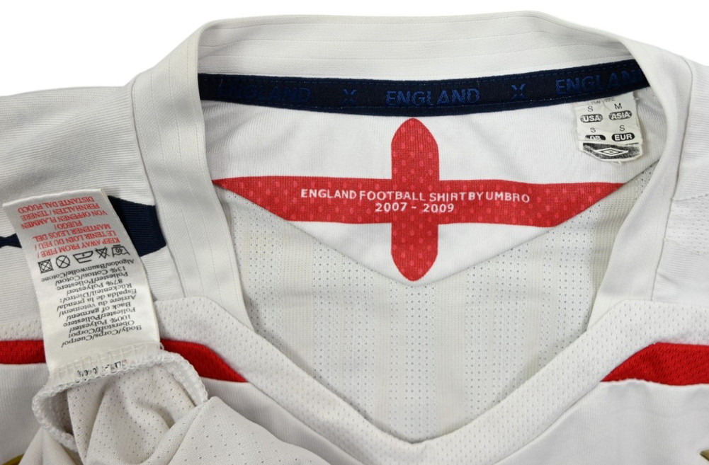 2007-09 ENGLAND *WRIGHT-PHILLIPS* SHIRT S