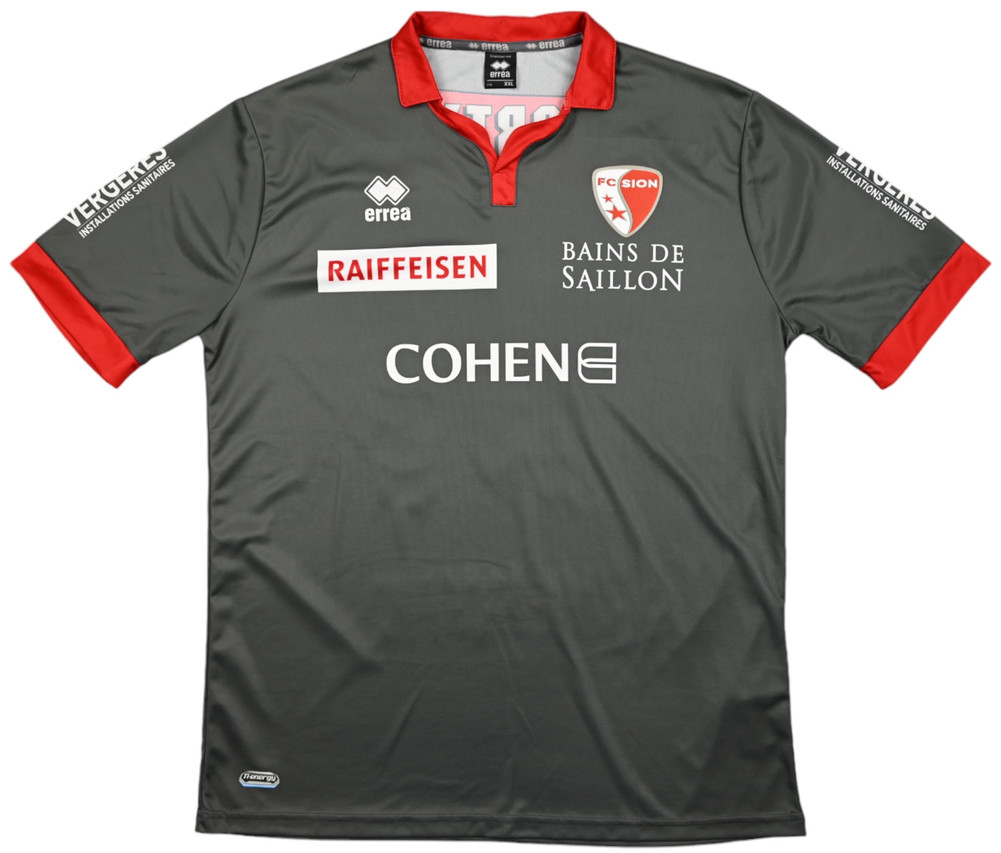 2015-16 FC SION *ZVEROTIC* PLAYER ISSUE KOSZULKA 2XL
