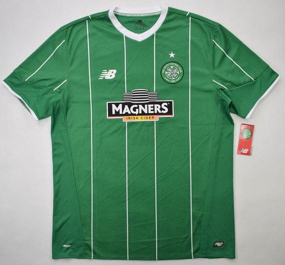 2015-16 CELTIC GLASGOW SHIRT XL