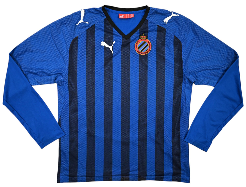 2008-09 CLUB BRUGGE LONGSLEEVE SHIRT XXL.BOYS/S