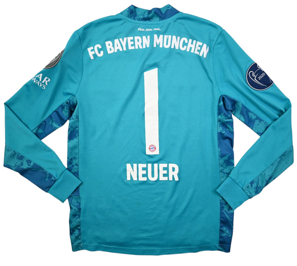 2020-21 BAYERN MUNCHEN *NEUER* GK LONGSLEEVE KOSZULKA L. BOYS
