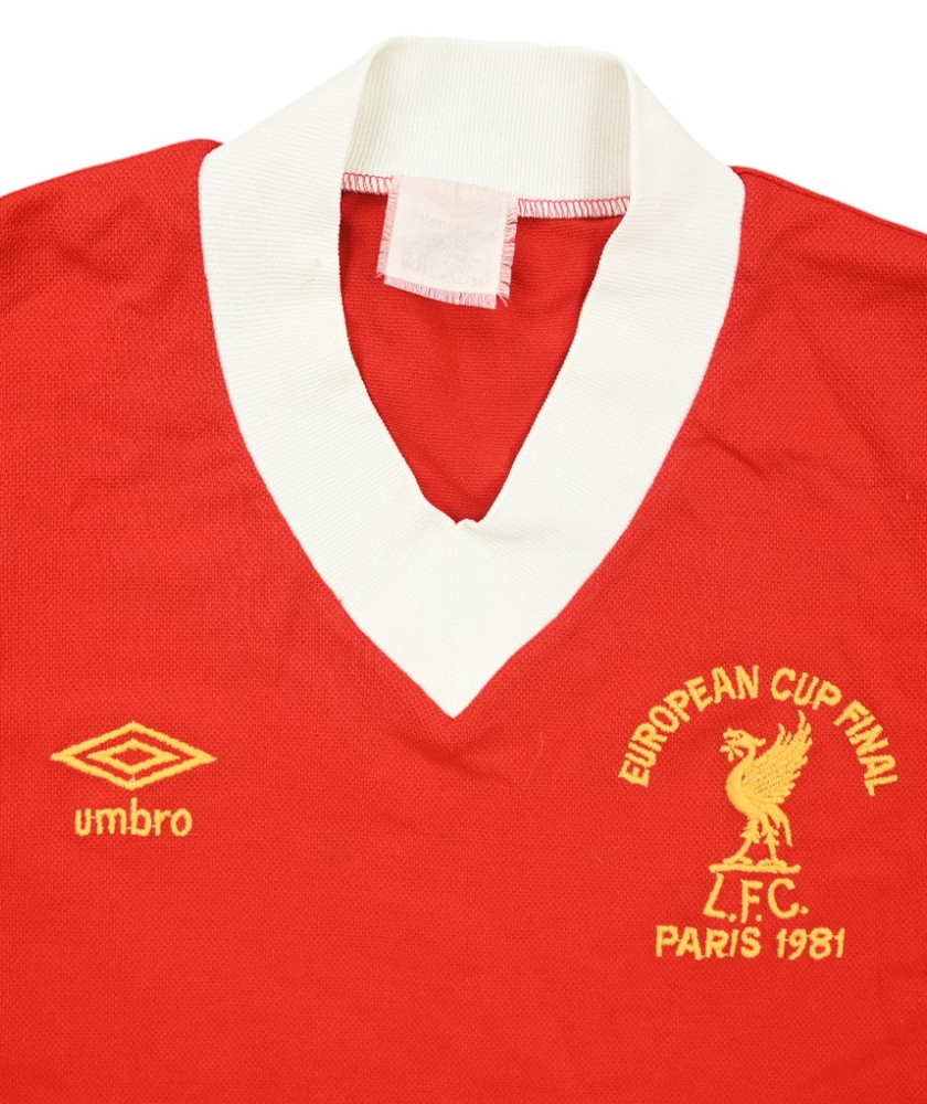 1981-82 LIVERPOOL EUROPEAN CUP FINAL KOSZULKA S