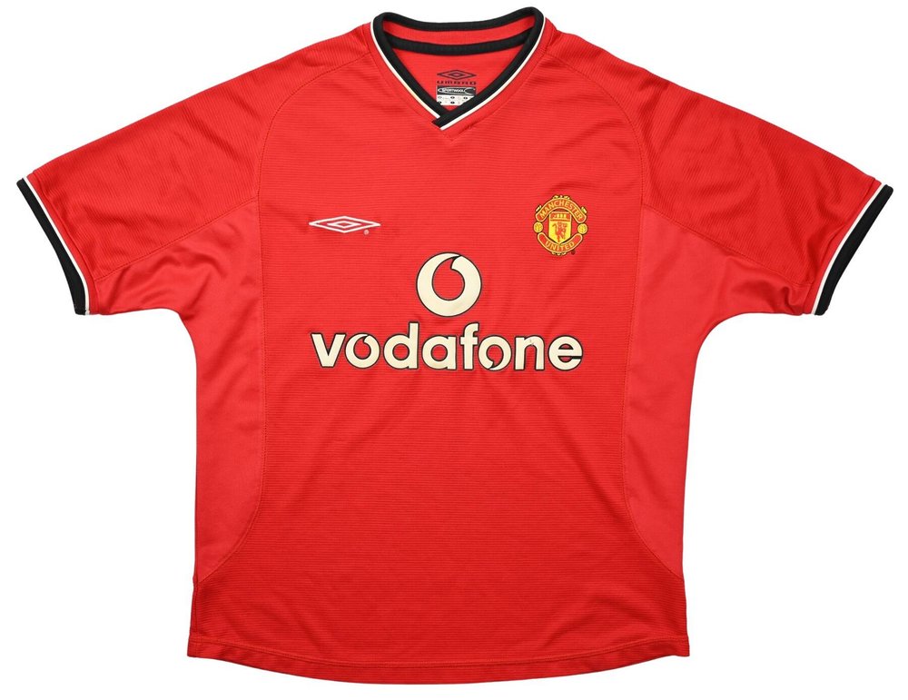 2000-02 MANCHESTER UNITED SHIRT XS