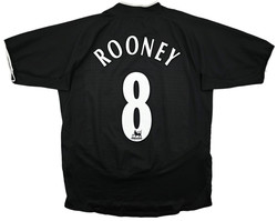 2003-05 MANCHESTER UNITED *ROONEY* SHIRT L