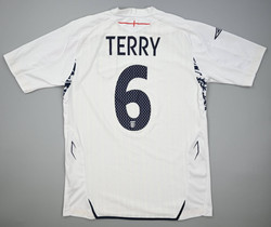 2007-09 ENGLAND *TERRY* SHIRT S