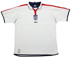 2003-05 ENGLAND *ROONEY* SHIRT 2XL