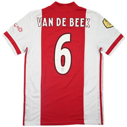 2020-21 AJAX AMSTERDAM *VAN DE BEEK* SHIRT M
