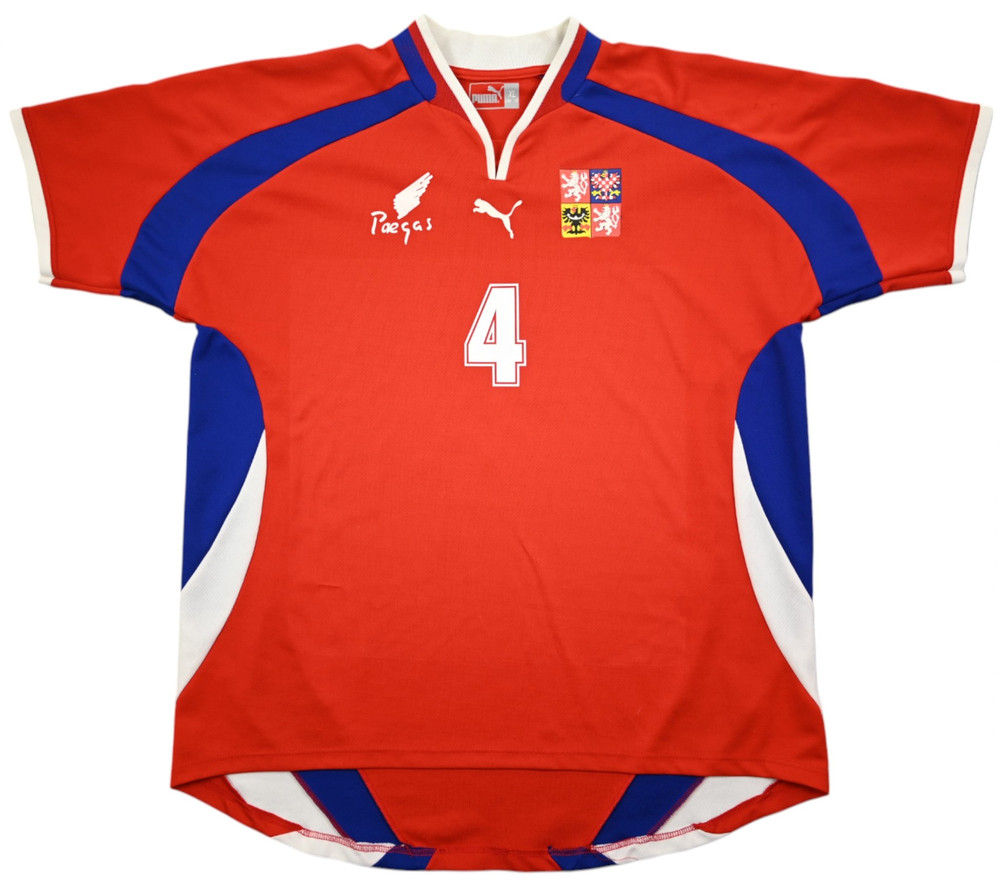 2000-02 CZECH REPUBLIC *NEDVED* SHIRT XL