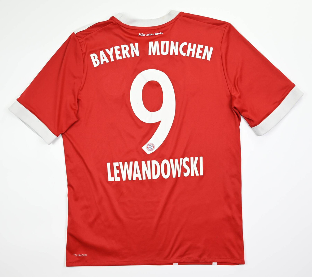 2017-18 BAYERN MUNCHEN *LEWANDOWSKI* KOSZULKA XL. BOYS