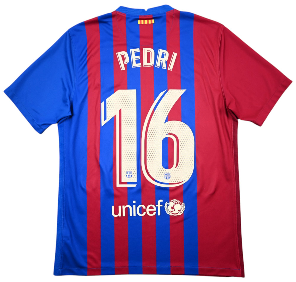 2021-22 BARCELONA *PEDRI* SHIRT M
