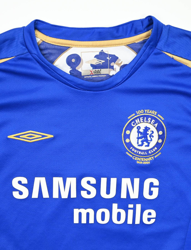 2005-06 CHELSEA LONDON *CARVALHO* KOSZULKA L. BOYS 