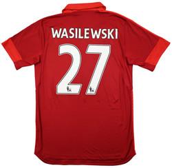2016-17 LEICESTER CITY *WASILEWSKI* KOSZULKA M