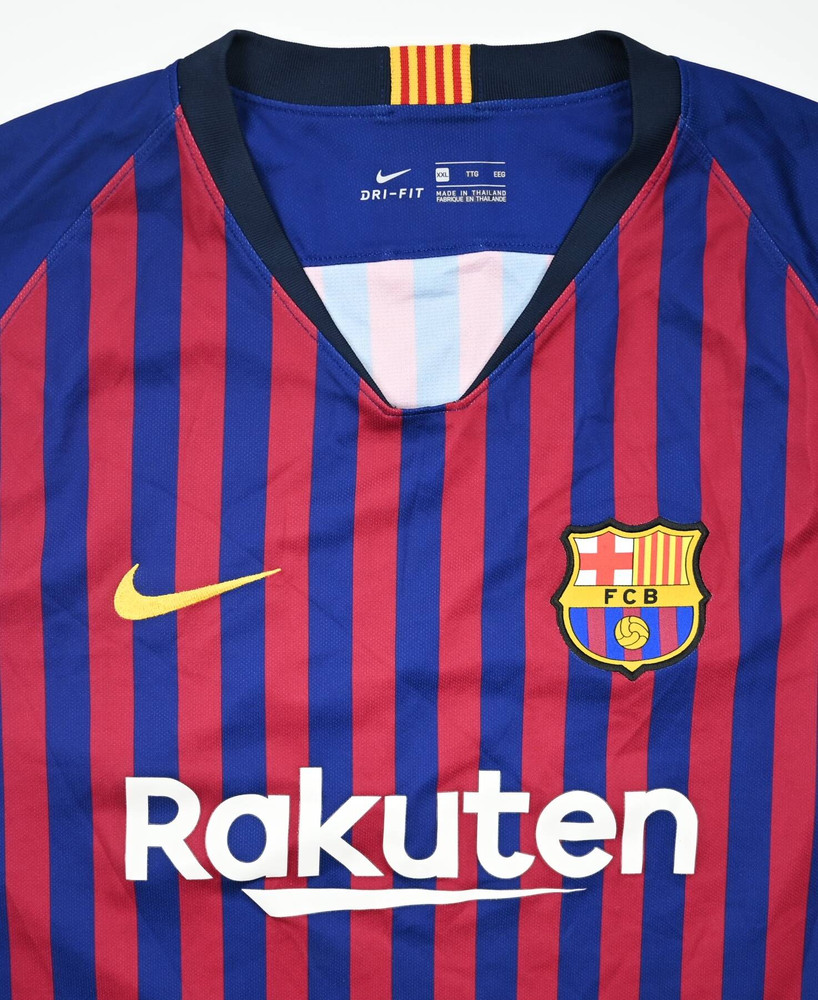 2018-19 FC BARCELONA SHIRT XXL
