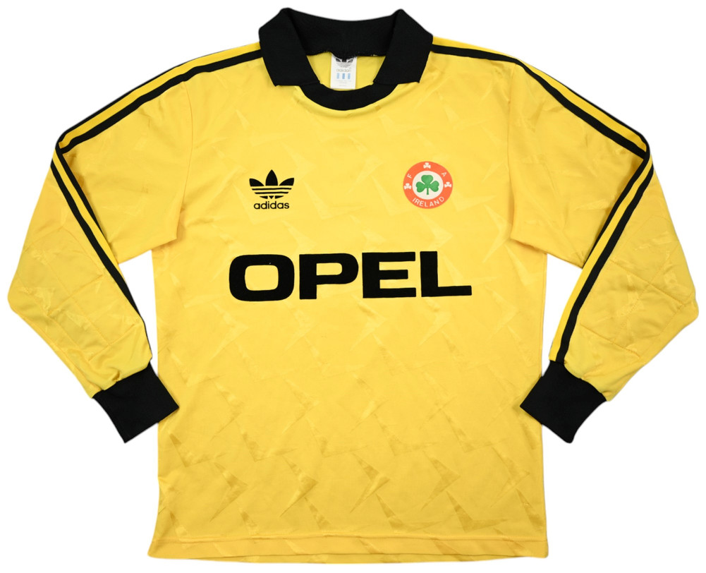 1990-92 IRELAND GOALKEEPER LONGSLEEVE SHIRT M