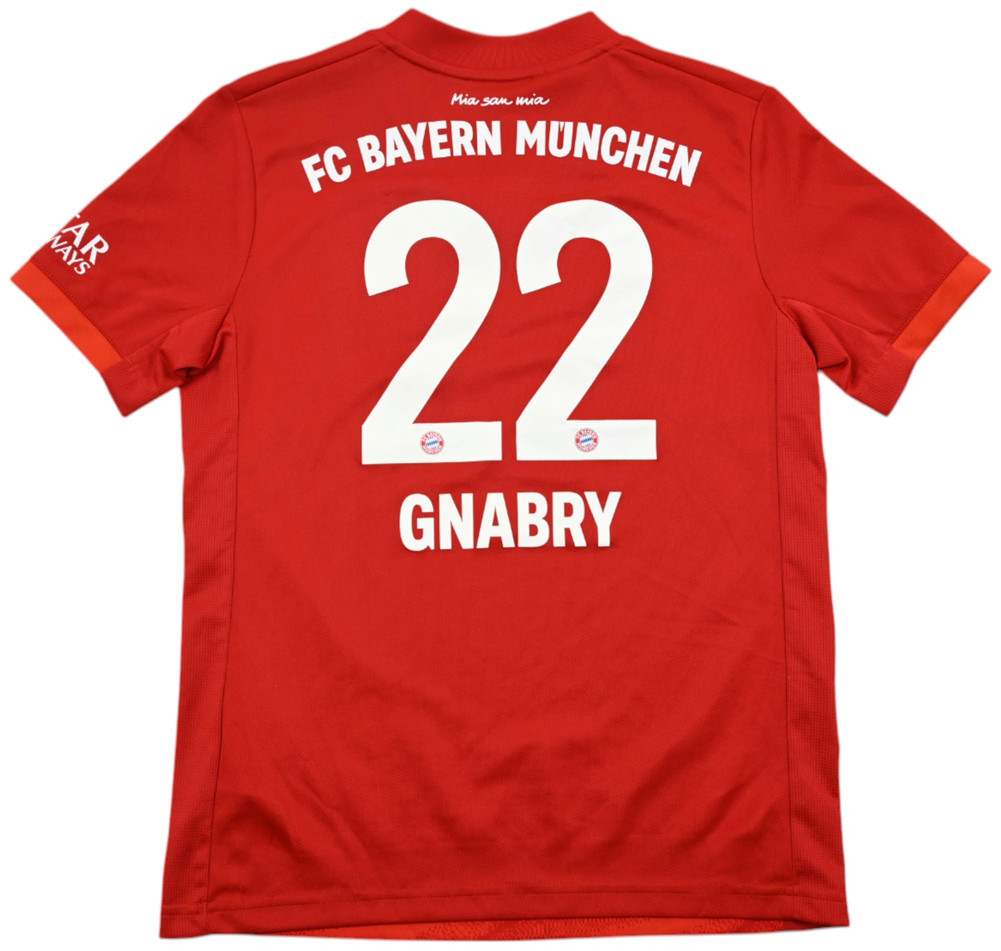 2019-20 BAYERN MUNCHEN *GNABRY* SHIRT M. BOYS 