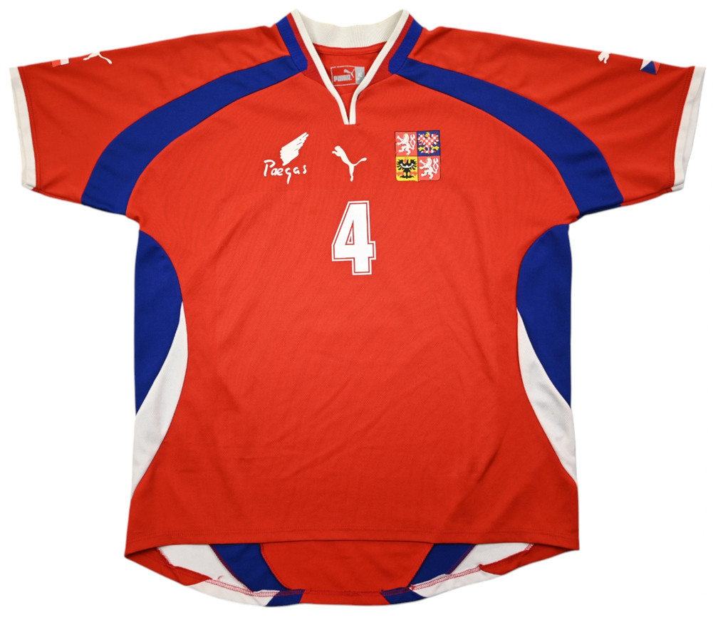 2000-02 CZECH REPUBLIC *NEDVED* SHIRT XL