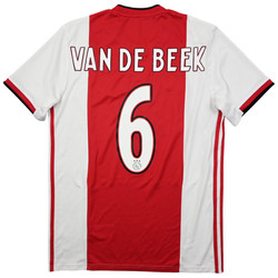 2019-20 AJAX AMSTERDAM *VAN DE BEEK* SHIRT M