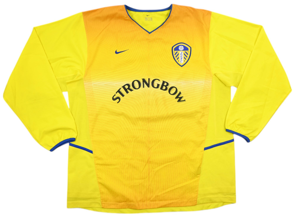 2002-03 LEEDS UNITED LONGSLEEVE SHIRT XL